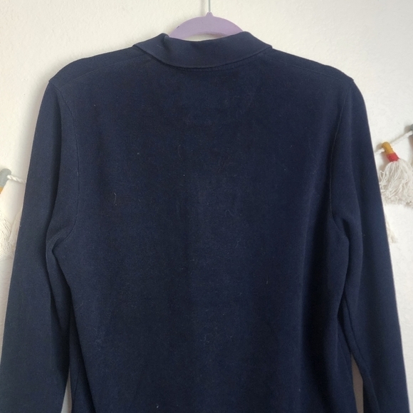 Ted Baker Muggie Half Zip Henley Funnel Neck Navy Sweatshirt Casual Basics 3 - Picture 6 of 12